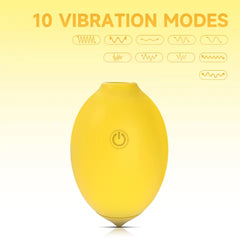 Vibrador succionador de clítoris LICKLIP Lemon
