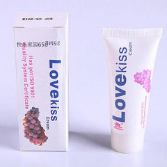 Love Kiss Edible Fruit-Flavored Lubricant – Grape Oral Massage Gel for Male and Female Intimacy, 25ml - Passion Pulse Adult