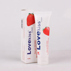 Love Kiss Edible Fruit-Flavored Lubricant – Grape Oral Massage Gel for Male and Female Intimacy, 25ml - Passion Pulse Adult