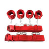 Kit de sujeción ajustable para cama con esposas y grilletes para tobillos – Accesorios BDSM para parejas