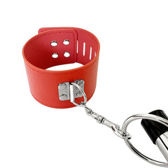 Adjustable BDSM Spreader Bar with Handcuffs and Leg Cuffs – Restraint Kit for Couples Roleplay and Fetish Play - Passion Pulse Adult