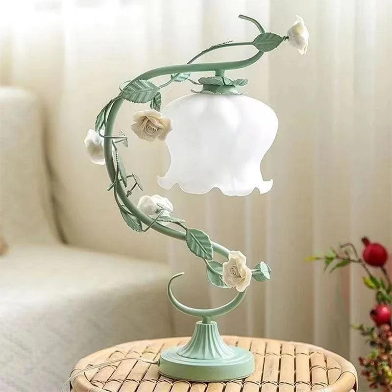 SOFEINA French Table Lamp – European Pastoral Romantic Desk Light for Living Room & Bedroom - Passion Pulse Adult