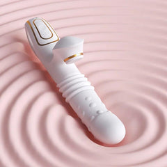 Fully Automatic Sucking & Telescopic Vibrator – Remote-Controlled, Heated Bead Swing Massager for Women - Passion Pulse Adult
