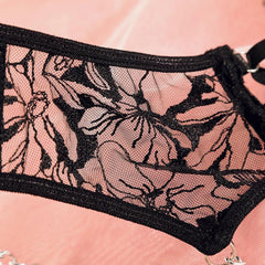 Sexy Lace 4-Piece Lingerie Set | Luxury Fit - Passion Pulse Adult