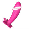 Vibrador clitoriano con forma de mariposa