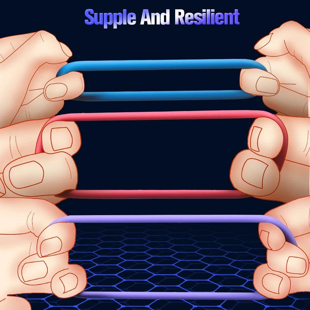 3Pcs Penis Ring Set – Delay Ejaculation & Enhance Erection - Passion Pulse Adult