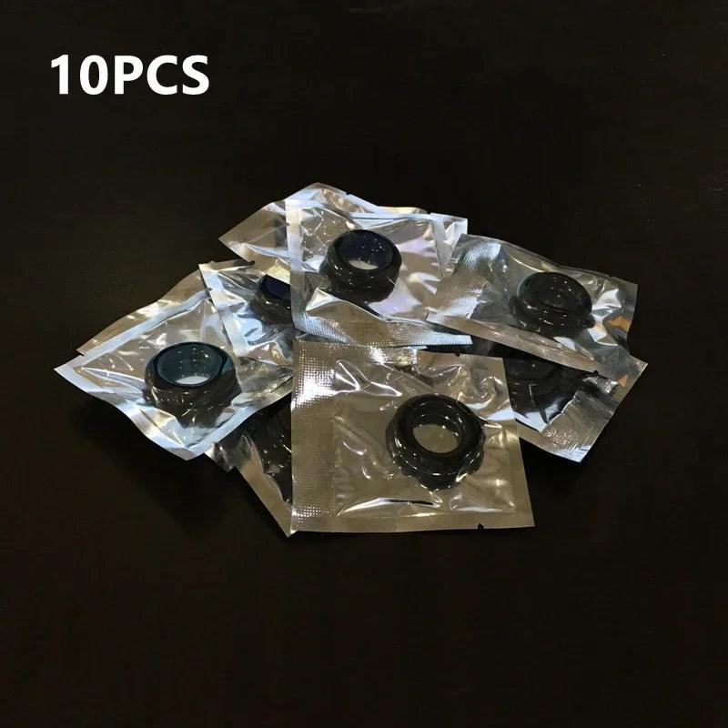 10/5Pcs Silicone Penis Ring Set – Ejaculation Delay & Enlargement for Men - Passion Pulse Adult
