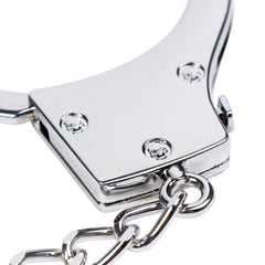 DUTRIEUX Stainless Steel Bondage Set – Handcuffs, Ankle Restraints & Neck Collar for Couples - Passion Pulse Adult