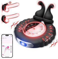 USB Rechargeable Silicone Vibrating Penis Ring – 10 Modes for Couples - Passion Pulse Adult