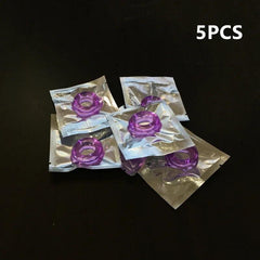 10/5Pcs Silicone Penis Ring Set – Ejaculation Delay & Enlargement for Men - Passion Pulse Adult