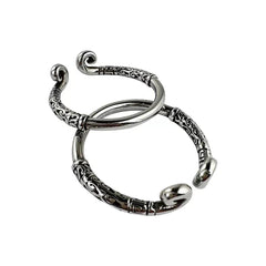 Stainless Steel Glans Ring with Pressure Joy Ball – Delay & Erection Support - Passion Pulse Adult