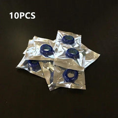 10/5Pcs Silicone Penis Ring Set – Ejaculation Delay & Enlargement for Men - Passion Pulse Adult