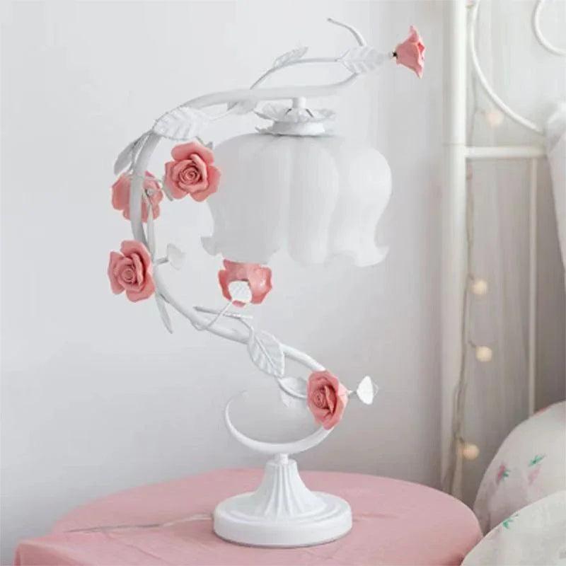 SOFEINA French Table Lamp – European Pastoral Romantic Desk Light for Living Room & Bedroom - Passion Pulse Adult