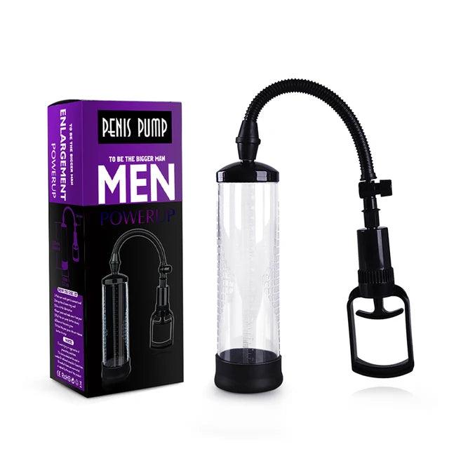 Hannibal LCD Electric Penis Pump – Enlargement Trainer & Male Masturbator - Passion Pulse Adult