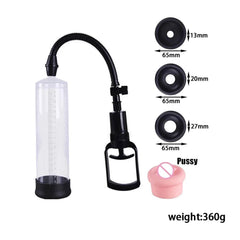 Penis Pump Vacuum – Male Enhancement & Erection Trainer for Men - Passion Pulse Adult