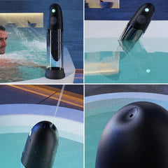 Hydrotherapy Electric Penis Pump – Water Vacuum Enlarger & Trainer for Men - Passion Pulse Adult