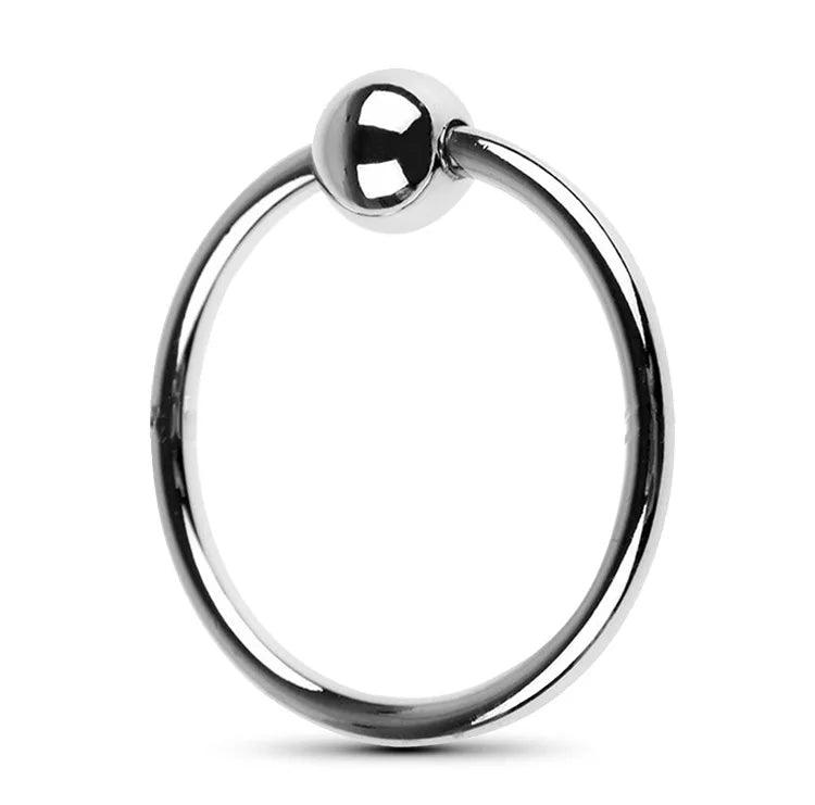 6 Sizes Stainless Steel Penis Ring – Delay & Glans Stimulation - Passion Pulse Adult