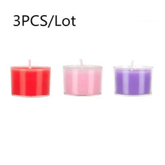 Low-Temperature Drip Wax Massage Candle – Sensual BDSM Erotic Play Candle for Couples - Passion Pulse Adult