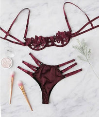 Embroidered Sexy Lingerie - Passion Pulse Adult