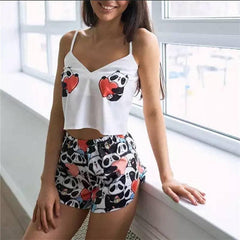 Women's sexy suspender pajamas - Passion Pulse Adult