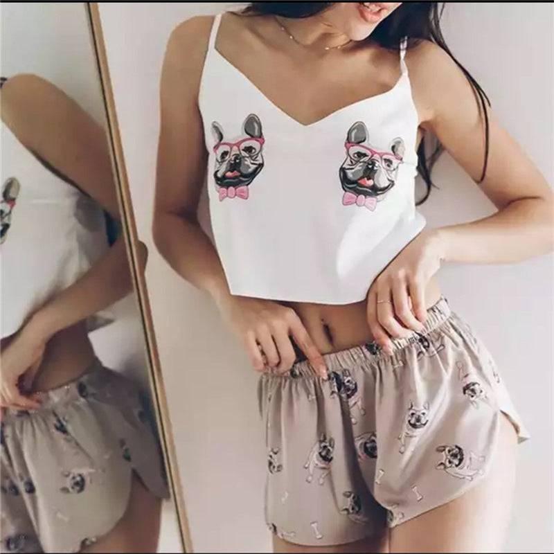 Women's sexy suspender pajamas - Passion Pulse Adult