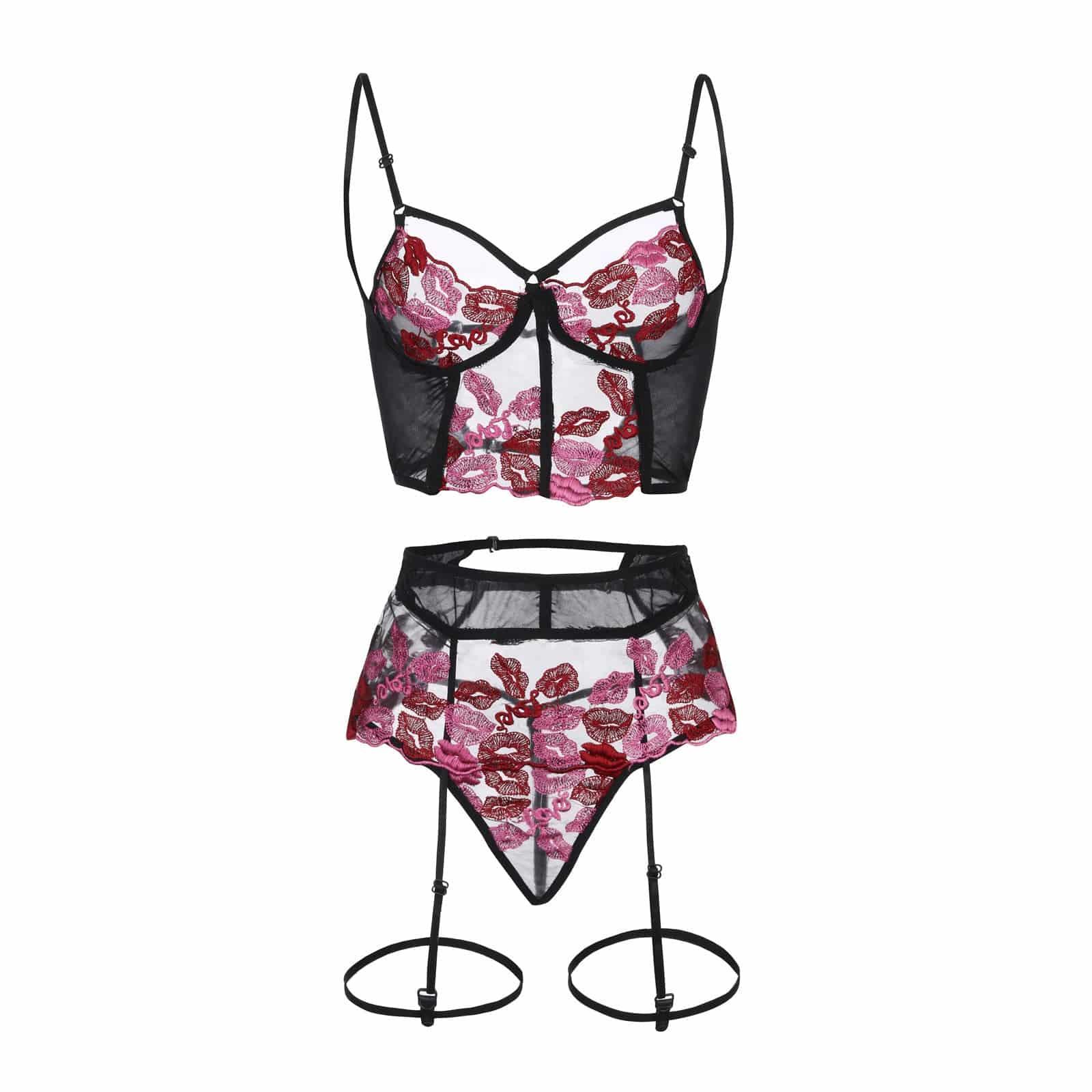 Sexy Hollow Lace Lingerie Temptation - Passion Pulse Adult