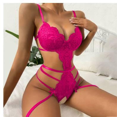 Sexy Lingerie Lace Transparent Temptation Jumpsuit - Passion Pulse Adult