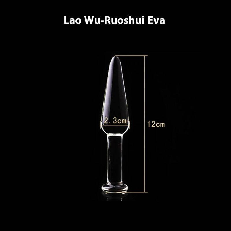 Glass Crystal Butt Plug - Passion Pulse Adult