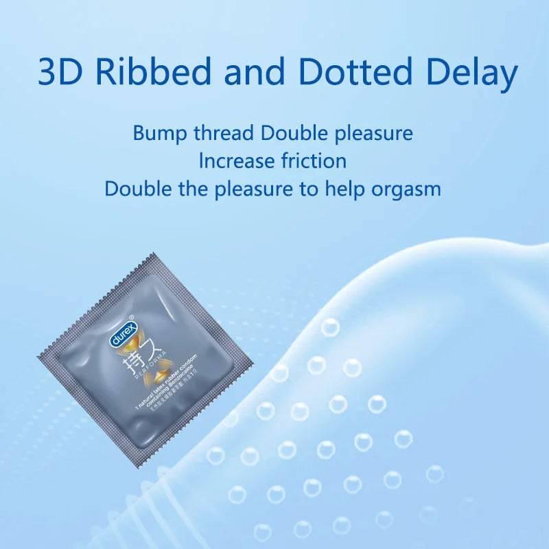 Durex Performa 3-in-1 Condoms - Passion Pulse Adult