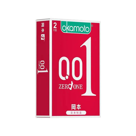 Okamoto Zero Zero One 0.01mm Ultra-Thin Condoms - Passion Pulse Adult