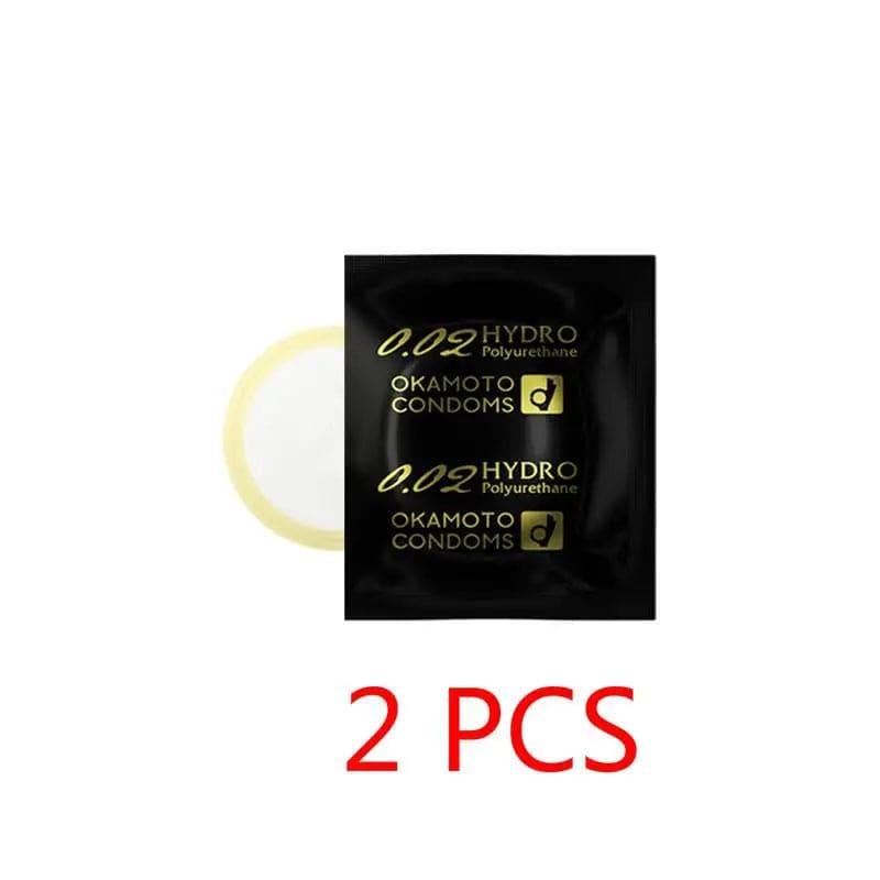 Okamoto Zero Zero Two 0.02mm Hydro Polyurethane Condoms – Ultra-Thin for Enhanced Sensation - Passion Pulse Adult