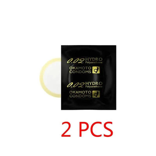 Okamoto Zero Zero Two 0.02mm Hydro Polyurethane Condoms – Ultra-Thin for Enhanced Sensation - Passion Pulse Adult