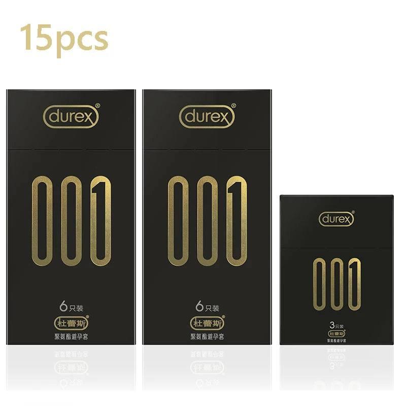 Durex Invisible Ultra-Thin Non-Latex Condoms - Passion Pulse Adult