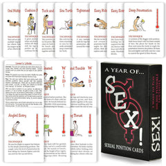 The Hottest Sex Positions: Adult Sexual Position Cards - Illustrated with Pictures for Date-Night Fun Games to Enhance Relationships - Passion Pulse Adult