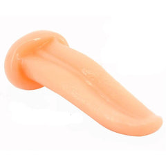 Tongue Suck Dildo & Anal Butt Plug | Realistic Penis for Women | G-Spot & Vaginal Stimulation Masturbator | Adult Sex Product - Passion Pulse Adult