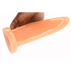 Tongue Suck Dildo & Anal Butt Plug | Realistic Penis for Women | G-Spot & Vaginal Stimulation Masturbator | Adult Sex Product - Passion Pulse Adult