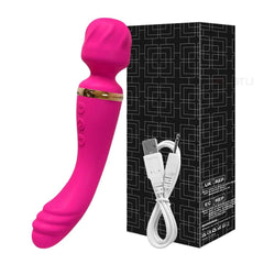 2 Motors AV Vibrator for Women G Spot Clit Clitoris Stimulator USB Rechargeable Vagina Massager Female Sex Toys Adults Goods - Passion Pulse Adult