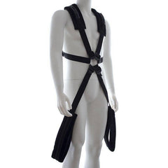 Double Shoulder Strap Assisted Swing Bondage Straps - Passion Pulse Adult