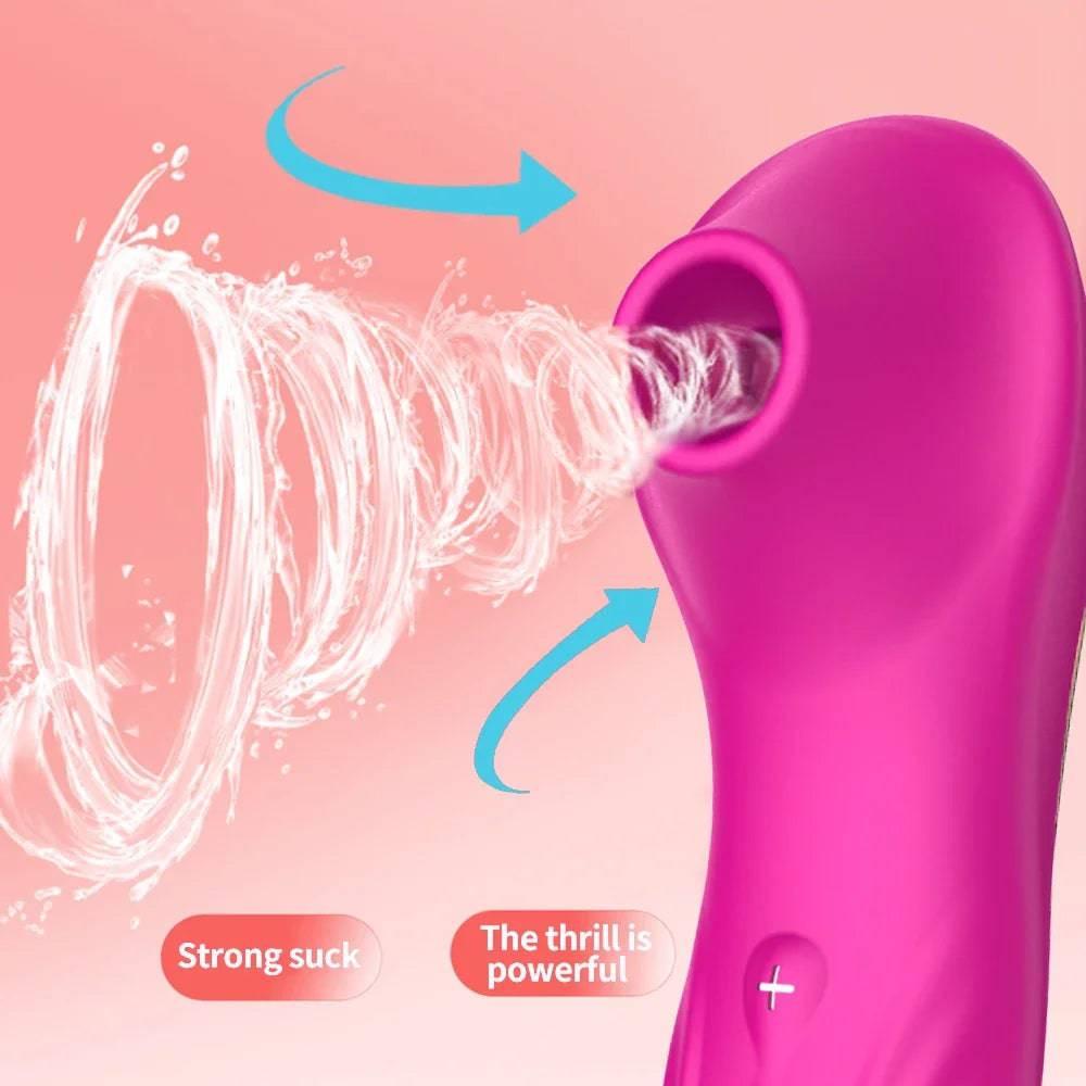 G-Spot Vibrating Sex Toy for Couples – Womanizer Clit Sucker - Passion Pulse Adult
