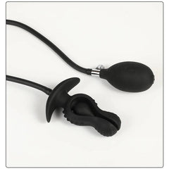 InflataMax - Adjustable Inflatable Plug with Pump - Passion Pulse Adult