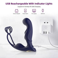 Male Prostate Massager – Anal Vibrator & G-Spot Stimulator - Passion Pulse Adult