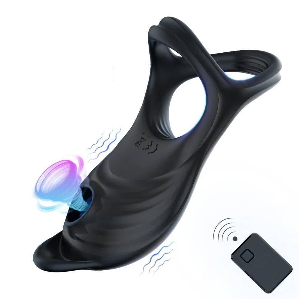 PASSION PULSE ADULT Remote Control Cock Ring Vibrator - Passion Pulse Adult