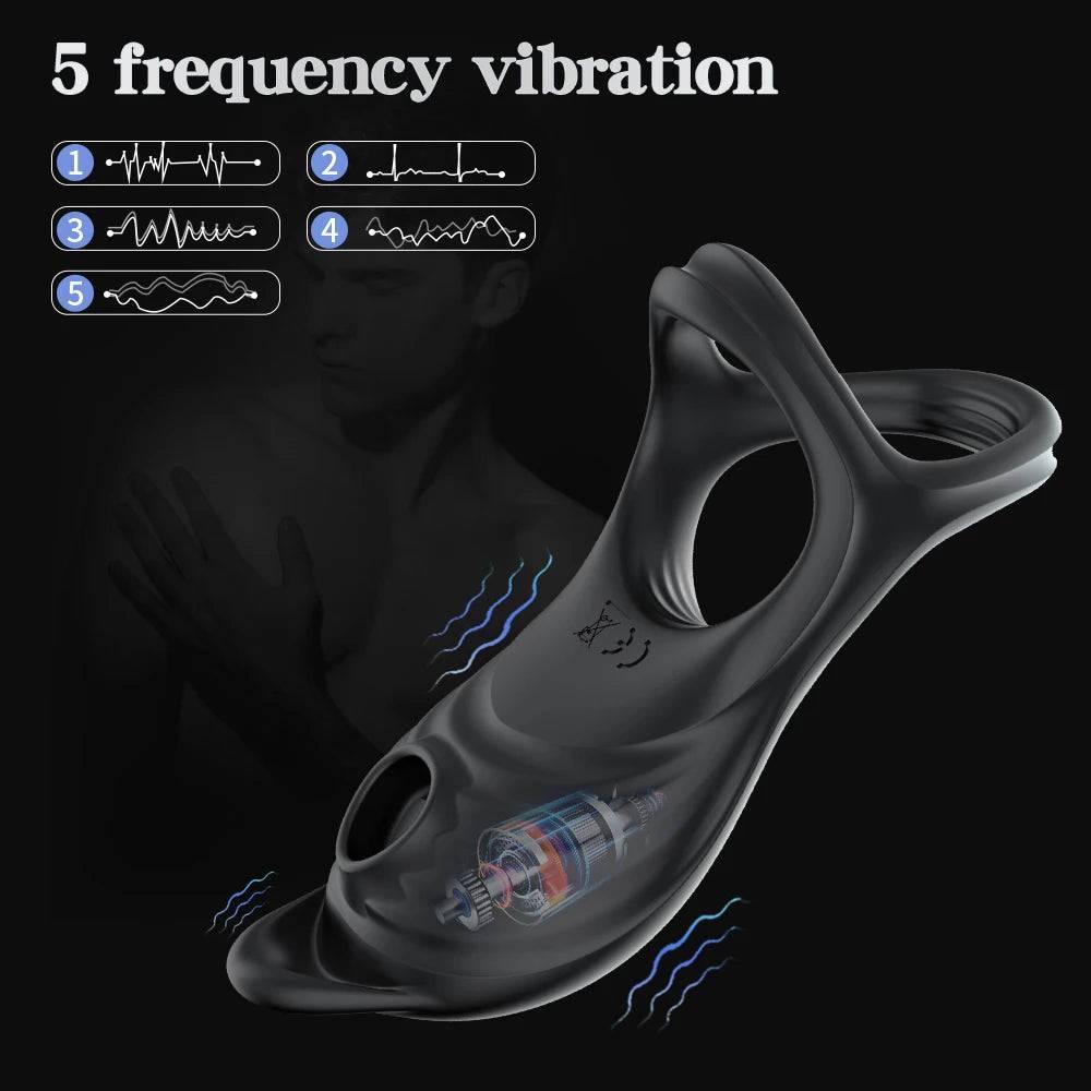 PASSION PULSE ADULT Remote Control Cock Ring Vibrator - Passion Pulse Adult