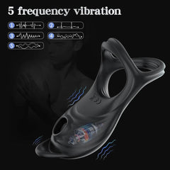 PASSION PULSE ADULT Remote Control Cock Ring Vibrator - Passion Pulse Adult