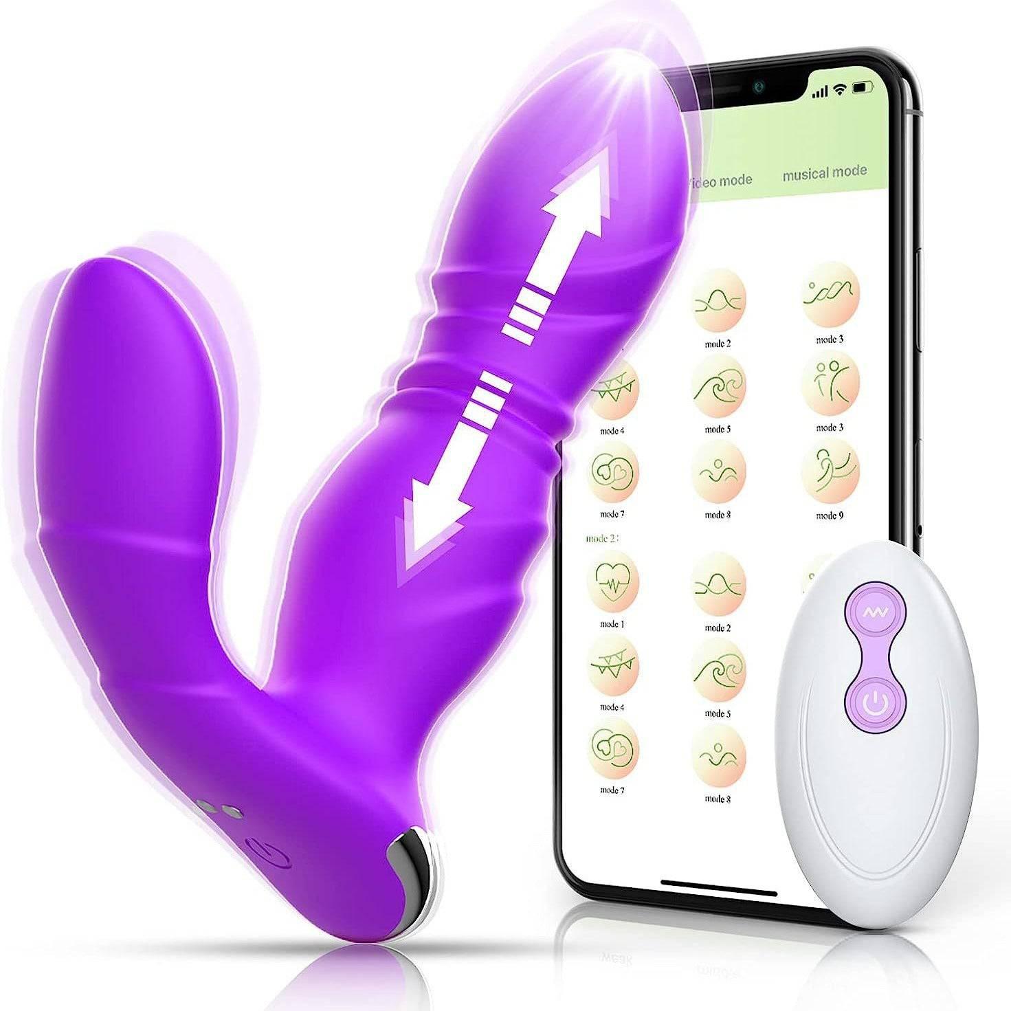 Remote Telescopic Plug - Passion Pulse Adult