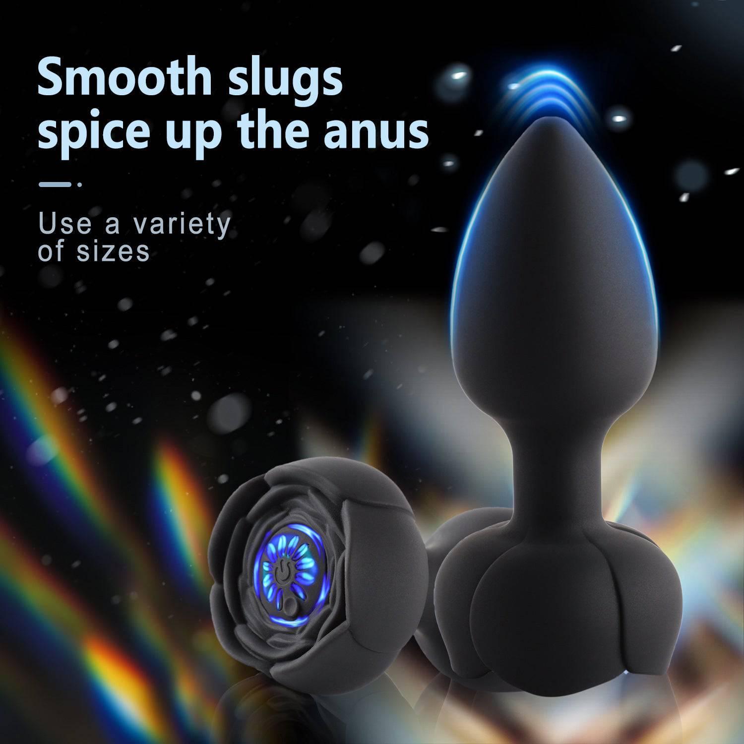 Rose-Shaped Anal Plug - Passion Pulse Adult
