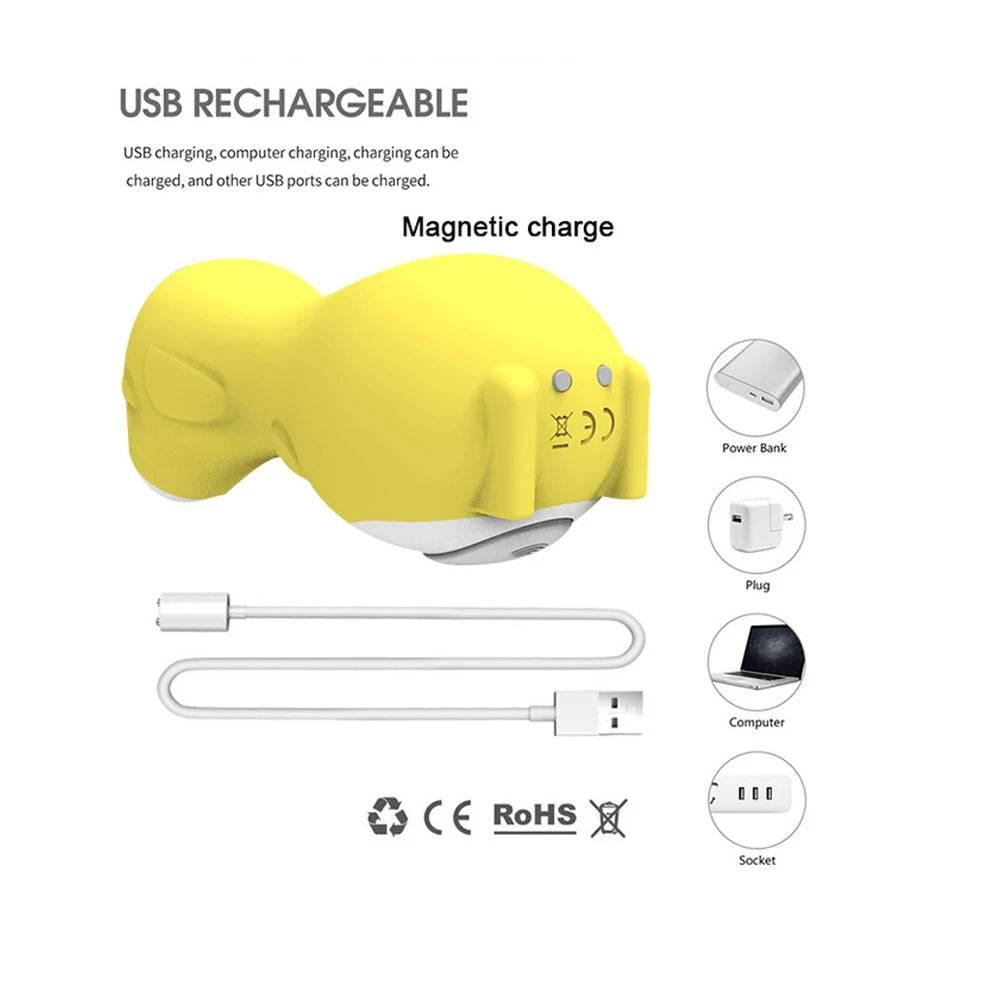 Tongue Rabbit Vibrator - Passion Pulse Adult