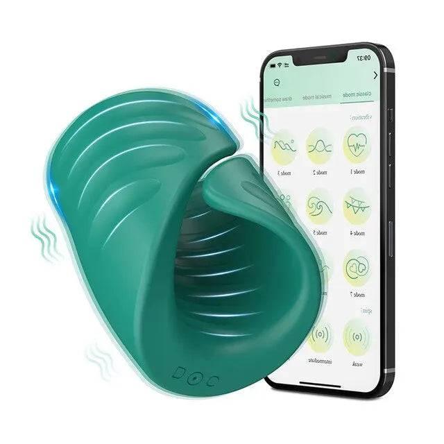 PASSION PULSE APP-Controlled Glans Trainer & Delay Cock Ring Vibrator - Passion Pulse Adult