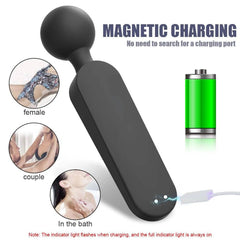 Wireless Dildo AV Vibrator Magic Wand - Passion Pulse Adult