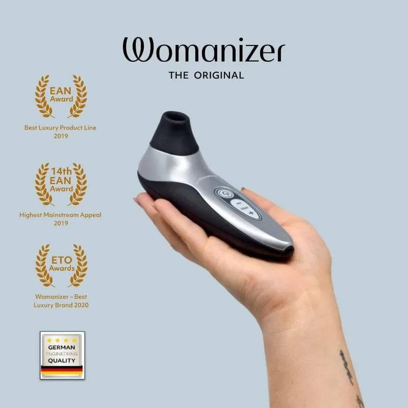 Womanizer Pro40 Clitoral Sucking Toy – 6 Suction Speeds - Passion Pulse Adult